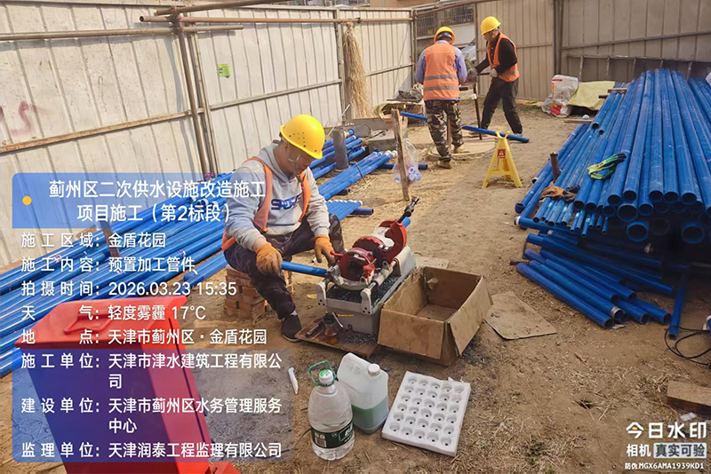 攻坚供水改造 惠及民生福祉 —— 金盾花